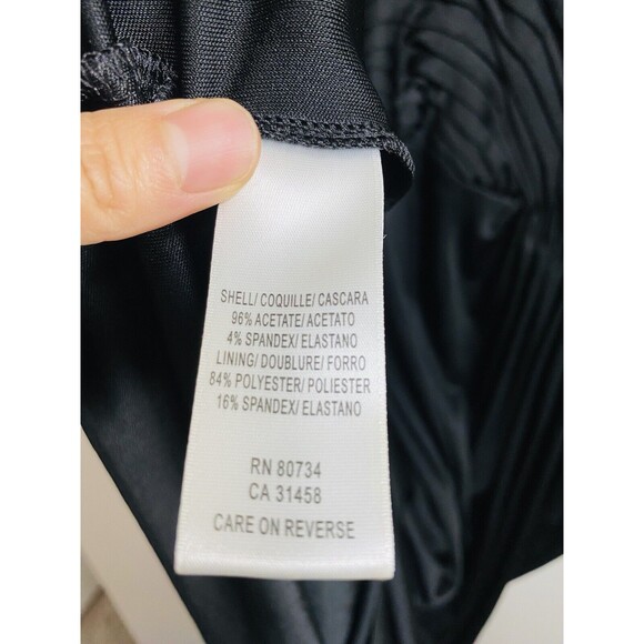 BCBG MaxAzria Empire Waist Black Party Dress Formal Dress Sz M - Picture 9 of 9